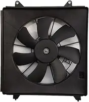 Car Radiator Cooling Fan Assembly，Compatible with Accord 2008 2009 2010 38611-R40-A01 38615-R60-V01 38615-R40-A01