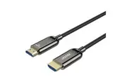 Unitek HDMI 2.1 HDMI Cable - 15m - Black Fiber Optic - Up to 8K 60Hz - Up to
