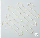 12' Natural Wood Beaded Garland - Hearth & Hand Magnolia Christmas Tree