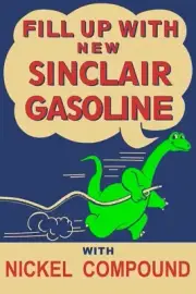 Sinclair Gasoline w/ Nickel Compound New Sign-16x24" USA STEEL XL Size- 4lbs