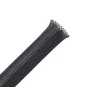 100Ft 1/4 Inch PET Expandable Braided Sleeving for Automotive Audio Speaker