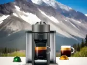 Nespresso Vertuo Coffee and Espresso Machine by De'Longhi, Titan ENV135T New