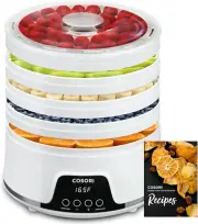 Food Dehydrator Machine for Jerky, 5 Bpa-Free 12.2" Trays with 165°F Temperature
