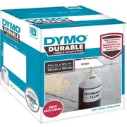 5 Pack Dymo 1933086 LW LabelWriter Durable Labels 104x159mm White Box 200