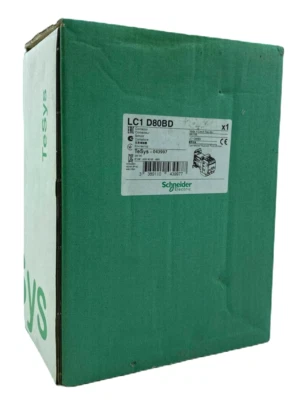 SCHNEIDER LC1D80BD CONTACTOR (CZECH REPUBLIC)