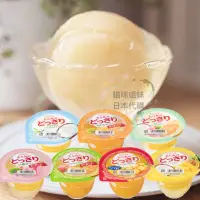 在飛比找蝦皮購物優惠-日本 Tarami 達樂美 超大粒果肉果凍 鮮果果凍杯 (2
