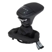 18-20 DODGE DURANGO 8 SPEED TRANS GEARSHIFT SHIFTER BOOT & KNOB BLACK OEM MOPAR