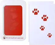 Paw Print Kit - Fast Drying Inkless Paw Print Kit - Safe Fast Drying Crafts Interactive Keepsakes Handprints for Pets Cats Babies Family Parents Fathers Boys
