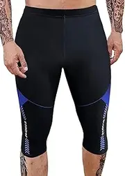 [FEOYA] Jammer Mens Swimming Swimsuit Quick-Drying Mid Jammers Swim Trunk Shorts Beach Surfing Fitness Training Swim Pants for Men