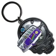 Grateful Dead Space Your Face Bus Keyring Keychain