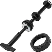 SPX0410BA Slide Valve Handle Piston Assembly Replacement Compatible with hayward 2 Inch Slide Valve SP0410X Series SP0410X502S SP0410X602S SP0740DE, Durable Black Piston Shaft for Pool Filter