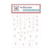 Lori Holt Prairie Meadow Sew Simple Shapes - 58 Plastic Applique Quilt Templates