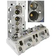 Aeroflow Bare Aluminium Cylinder Heads SB Chrysler 318 360, AF95-0318