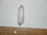 Quartz crystal double terminated Tibet 2 1/4" Q14