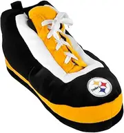 FOCO NFL Pittsburgh Steelers Unisex Adult Sneaker Slippers, Team Color, Multi Occasion, All Ages, Steelers Fans
