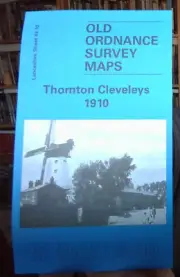 MAP OF Thornton Cleveleys 1910 Lancashire Sheet 43.09 NEW 9781841518091