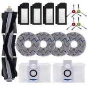 Accessory Set for Deebot X1 Omni X1 Turbo X1 Plus Vacuum Cleaner Robot Main Brush Side Brush Filter Floor Bag