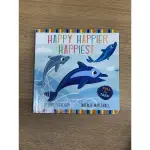 HAPPY HAPPIER HAPPIEST 全新硬頁書，可以教小朋友認識比較級和最高級喔