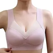 [Generic] Womens Seamless Bra Everyday Bra Comfort Push Up Bras No Underwire Buttery Soft Highly Breathable Full Coverage Sport Bra