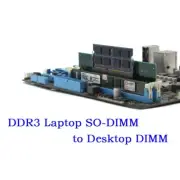 DDR3 Laptop SO-DIMM to Desktop DIMM Memory RAM Connector DDR3 Best Adapter