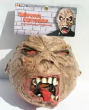 2003 Vtg PMG Halloween Expressions Horror Monstrous Monster Scary Mask Latex NOS