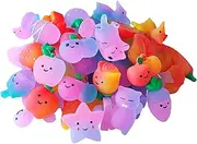 50Pack(Random Delivery) Mochi Squishy Sensory Fidget Toys, Sensory Squishy Toy,Stress Relief Fidget Toys,Kids Birthday Gift,Party Favors,Classroom prizes,Goody Bag Stuffers