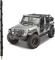 VOFONO Antenna for Jeep Wrangler Gladiator Rubicon Sahara Sport Unlimited JK JL JT 2007-2025, 13 Inch New Spiral Flex Rubber Jeep Antenna Replacement Jeep Wrangler Gladiator Accessories