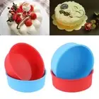 Dish Baking Tools Cake Pan Tray Muffin Mousse Mould Pudding Mold Round Pattern