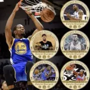 Kevin Durant GSW Warriors/ Phoenix Suns 5X Gold Coin inc display box