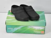 New Easy Street Women's Swing Comfort Mule Black Man Made Clog Shoe Size 6.5 W