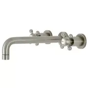 Kingston Brass KS802.BX Metropolitan Wall Mounted Tub Filler - Nickel