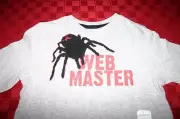 BOYS JUMPING BEANS WEB MASTER SPIDER SHIRT GRAY S/S SIZE 7X XL NWT