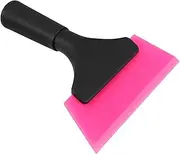 NOLITOY Small Portable Window Tint Rubber Squeegee with Ergonomic Slip Handle for Easy Water Removal Glass Shower Windshield and Door