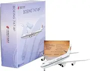 Pre-Built Model Aircraft 19CM 1/400 Scale Finished Aircraft Die-cast Model for China International Cargo B747-8F B-2488/B-2489 Airplane Miniature Airplane Model(B-2489)
