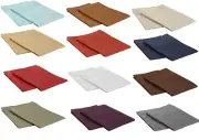 TWO PACK Microfiber PILLOWCASES Soft Touch 1200 ThreadCount %100 EGYPTIAN COTTON