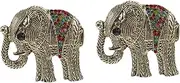 [WEKADRIN] 2pcs Elephant Car Air Freshener Clip Durable Aroma Diffuser for Car Air Conditioning Outlet Creative Auto Decoration for Home Office and Bathroom Use