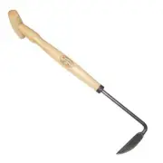 DeWit Cape Cod Weeder Steel Head Ergonomic P Grip Standard Short Wood Handle