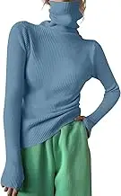 Thermal Underwear Tops Womens Long Sleeve Hole Mock Neck Solid Slim Fit Casual Knitted Jumper Base Layer Top Women Cold Weather Dailywear
