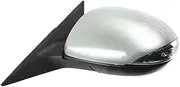 For Mazda 6 GH 2007 2008 2009 2010 2011 2012 2013 Car Left Right Exterior Outside Rearview Assembly Complete Wing Mirrors Vehicle Wing Mirror(8PIN Left Silver)
