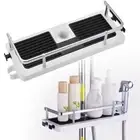 Bathroom Adjustable Shower Caddy Basket Tidy Storage Shelf Organiser Tray Rack