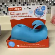 Skip Hop Moby Bath Tub Spout Cover Blue Whale Baby New In Package