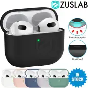 For Apple AirPods 3rd Gen Case Zuslab Liquid Silicone Soft Slim Shockproof Cover