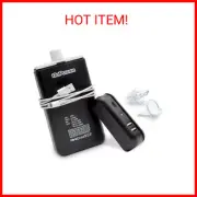 GoPong Power Bank Flask (8oz) - Hidden Alcohol Travel Flask – Secret Liquor Cont