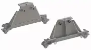 Husky Towing Fifth Wheel Trailer Hitch Mount Leg - Replacement OEM Upright Legs