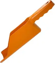 BESPORTBLE Eaves Shovel Rain Gutter Cleaning Tool Small Gutter Scoop Gutter Cleaning Tools Gutter Cleaning Scoop Gutter Cleaner Scoop Leaves Cleaning Tool Gutter Cleaner Tool Plastic Orange