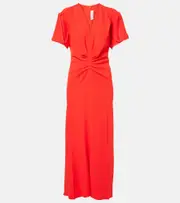 [Victoria Beckham] Victoria Beckham Cady maxi dress AU 12 red