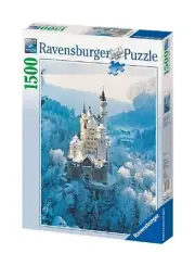 Ravensburger 1500 Piece Jigsaw Puzzle - Neuschswanstein In Winter 16219