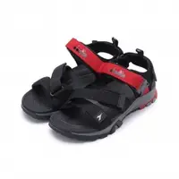 在飛比找鞋全家福線上購物優惠-DIADORA 織帶運動涼鞋 黑紅 男鞋