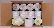 Wipe It responsibly 100% Bamboo Toilet Paper, 24 Rolls, 3 Ply, 370 Sheets, Long, Strong & Soft Toilet Tissue, Sustainable, Biodegradable, Renewable, Tree Free Bathroom Tissue Made with Bamboo Fibers