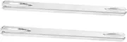 ASAKKURA 2pcs Door Shaft Accessories Fence Gate Latch Replacement Door Handle Parts Double Sided Gate Latch Door Handle Shaft Spring Loaded Pin Latch Door Bars Gate Chain Latch Gate Handle